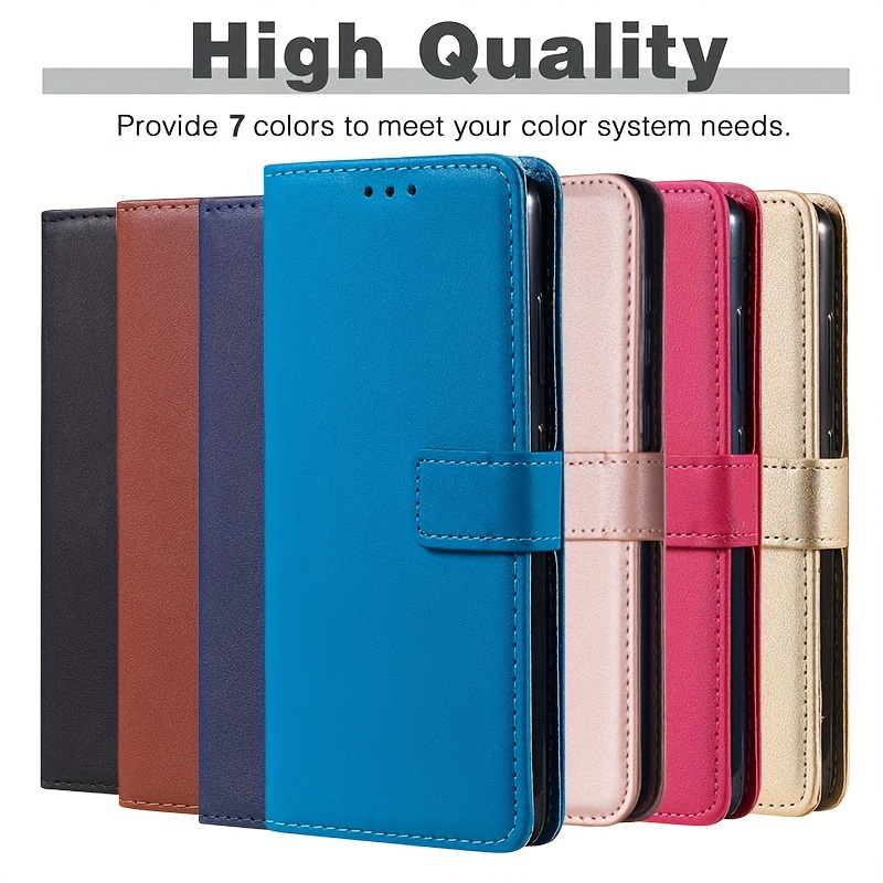 phone case luxury wallet flip pu faux leather phone case for samsung galaxy note 8 note 9 note 10 note 10 plus note 10 lite note 20 note 20 ultra 5g card slots cover with lanyard