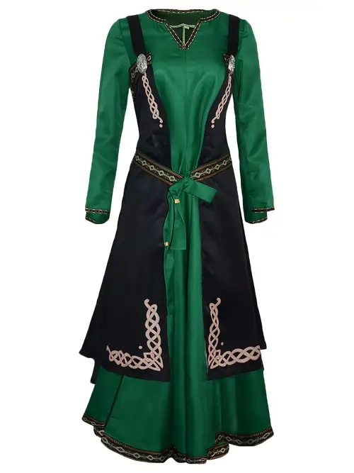 vintage black dress for women's medieval renaissance, complete with a wreath headpiece, of elf ears, cosplay, stage performances, or halloween and mardi gras themed parties | High-quality & Affordable | Temu Netherlands vintage black dress for women's medieval renaissance, complete with a wreath headpiece, of elf ears, cosplay, stage performances, or halloween and mardi gras themed parties | High-quality & Affordable | Temu Netherlands