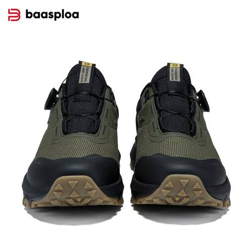 item picture the mens outdoor hiking shoes feature a thick sole design and a convenient rotating structure making them suitable for outdoor sports and daily fashionable casual wear