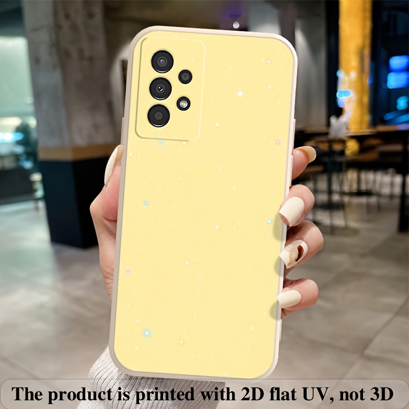 TEMU Coque de téléphone : Étui de téléphone souple plat 2D mat pour for Samsung for Galaxy A04 A04S A05 A05S A06 A07 A13 A14 A15 A16 A17 A22 A23 A24
