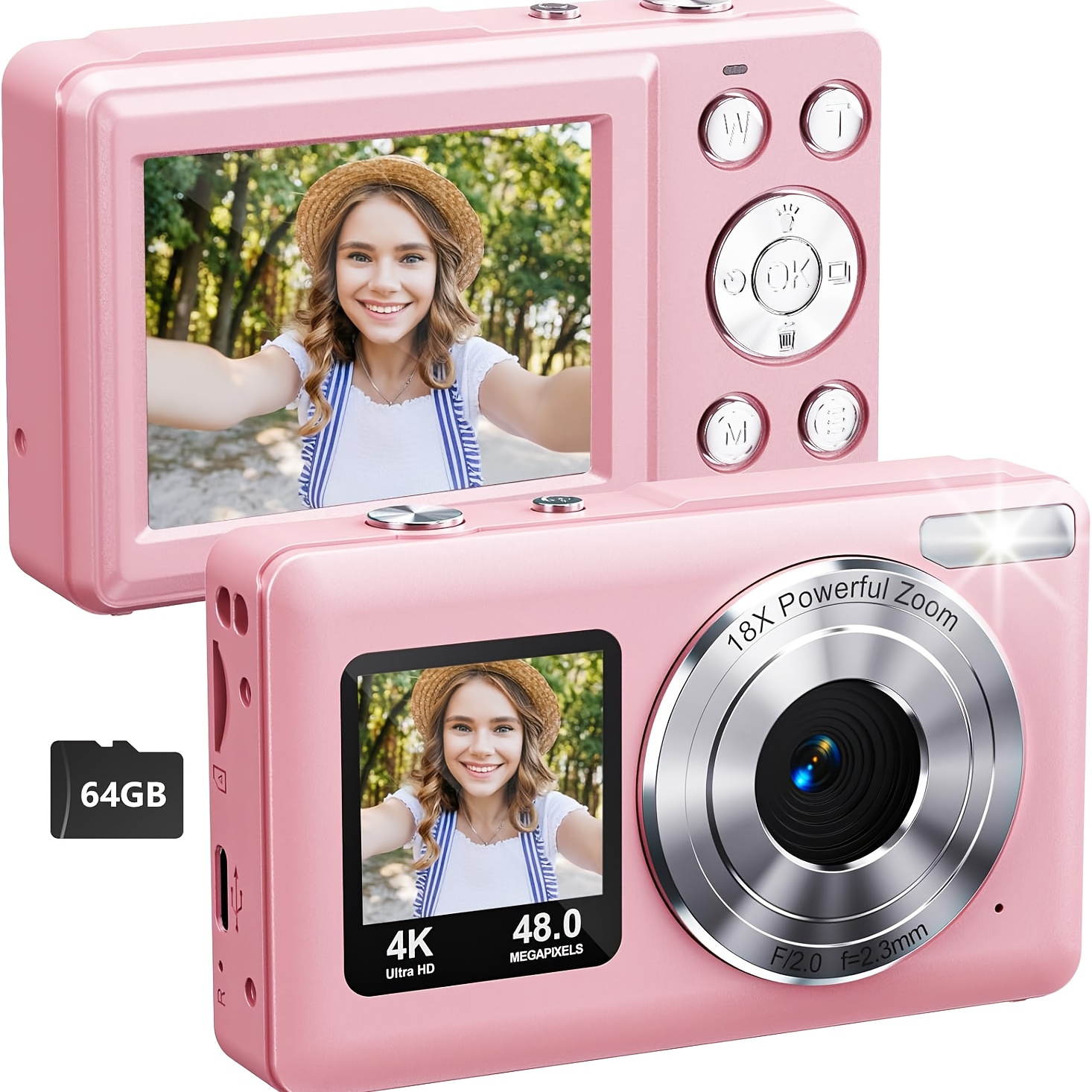 vlogging cameras sold on Temu United States