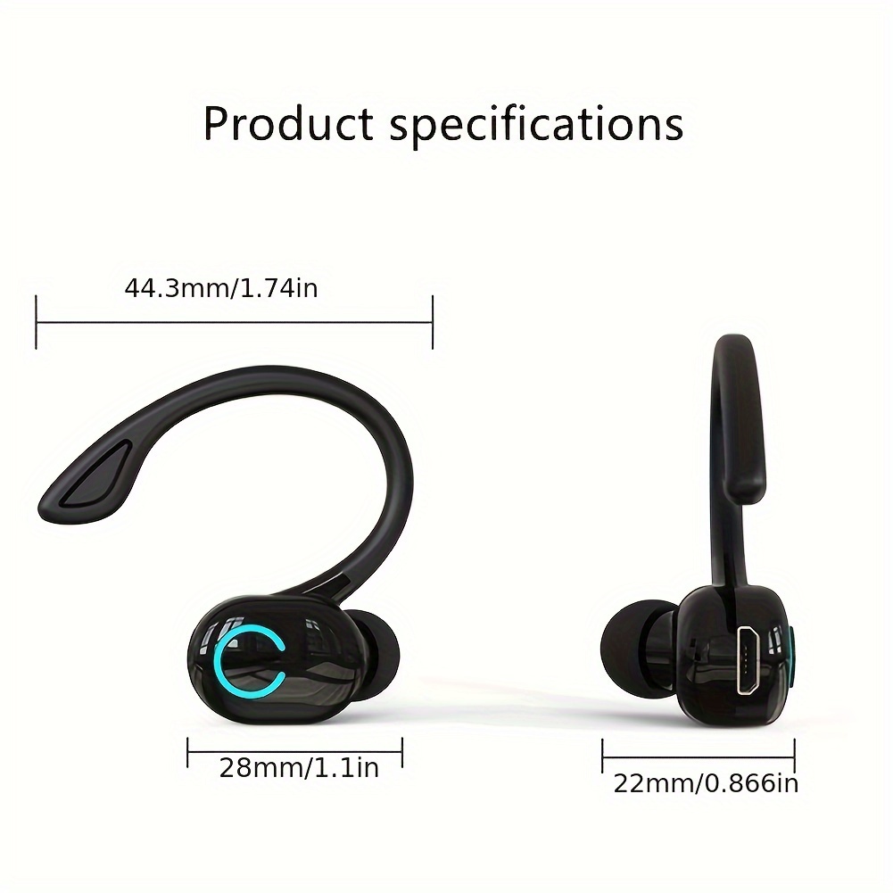 Wireless Earbuds Touch Control Wireless - Temu United Kingdom