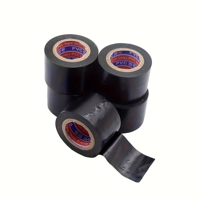 

1pc Black Rubber Plastic Tape 4cm*10m Waterproof And Anti-corrosion Adhesive Cloth
