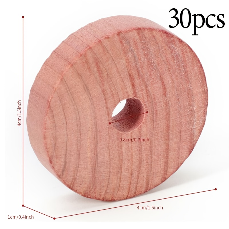 TEMU Cedar Ring Slices