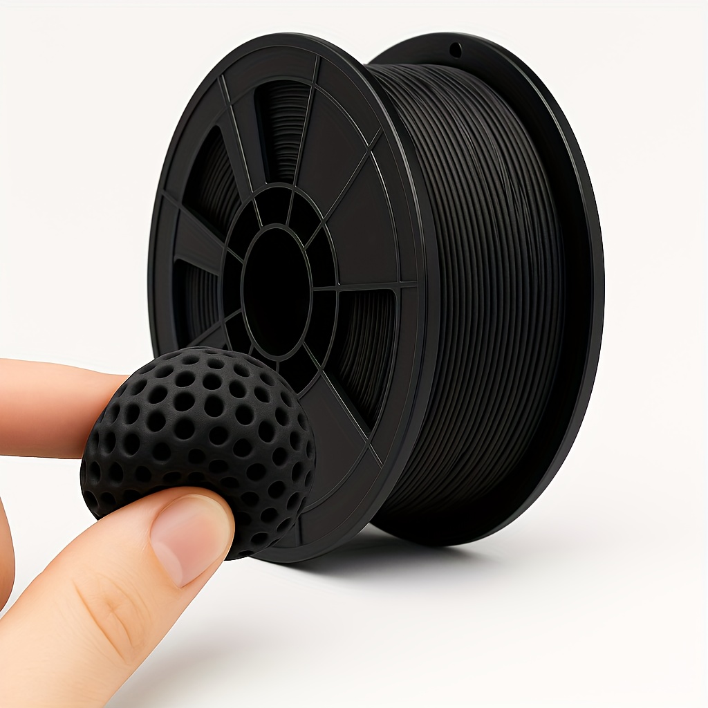 Image of 1pc Tpu 3d Printer Filament 1.75mm, 85a Tpu Filament, 200g (7.05oz) Flexible 3d Filament, For , Dimensional Accuracy +/- 0.03mm, Suitable For Most Fdm 3d Printers