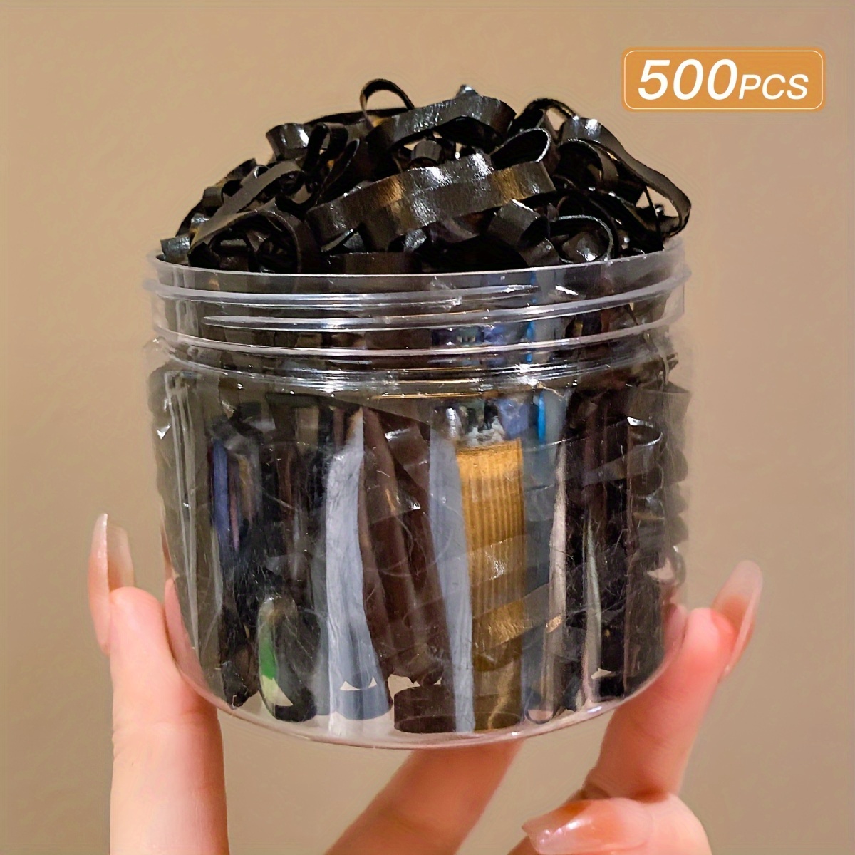 

500pcs Set - , Disposable For Women & - Sweet Ponytail