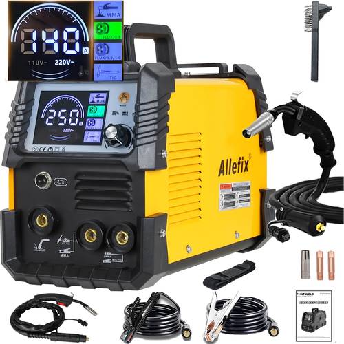 3 in 1 industrial welder heavy duty 5kg igbt inverter gas gasless welding machine for arc aluminum steel au plug