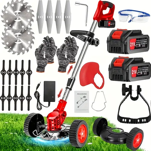 dual battery lawn mower powerful and for large yards high cost effectiveness one machine all mowing needs