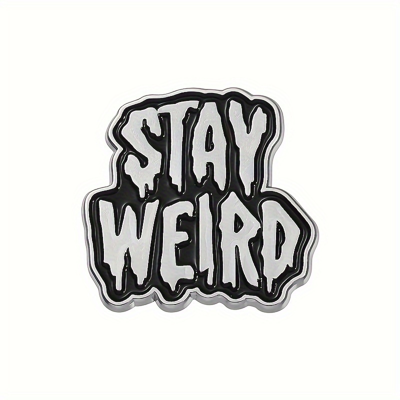 TEMU 1pc "" Halloween Enamel Pin, Vintage Style, Soft Alloy Badge, Fashion Accessory For Women, Clothing, Backpack, Scarf Clasp, Wear, Christmas Gift