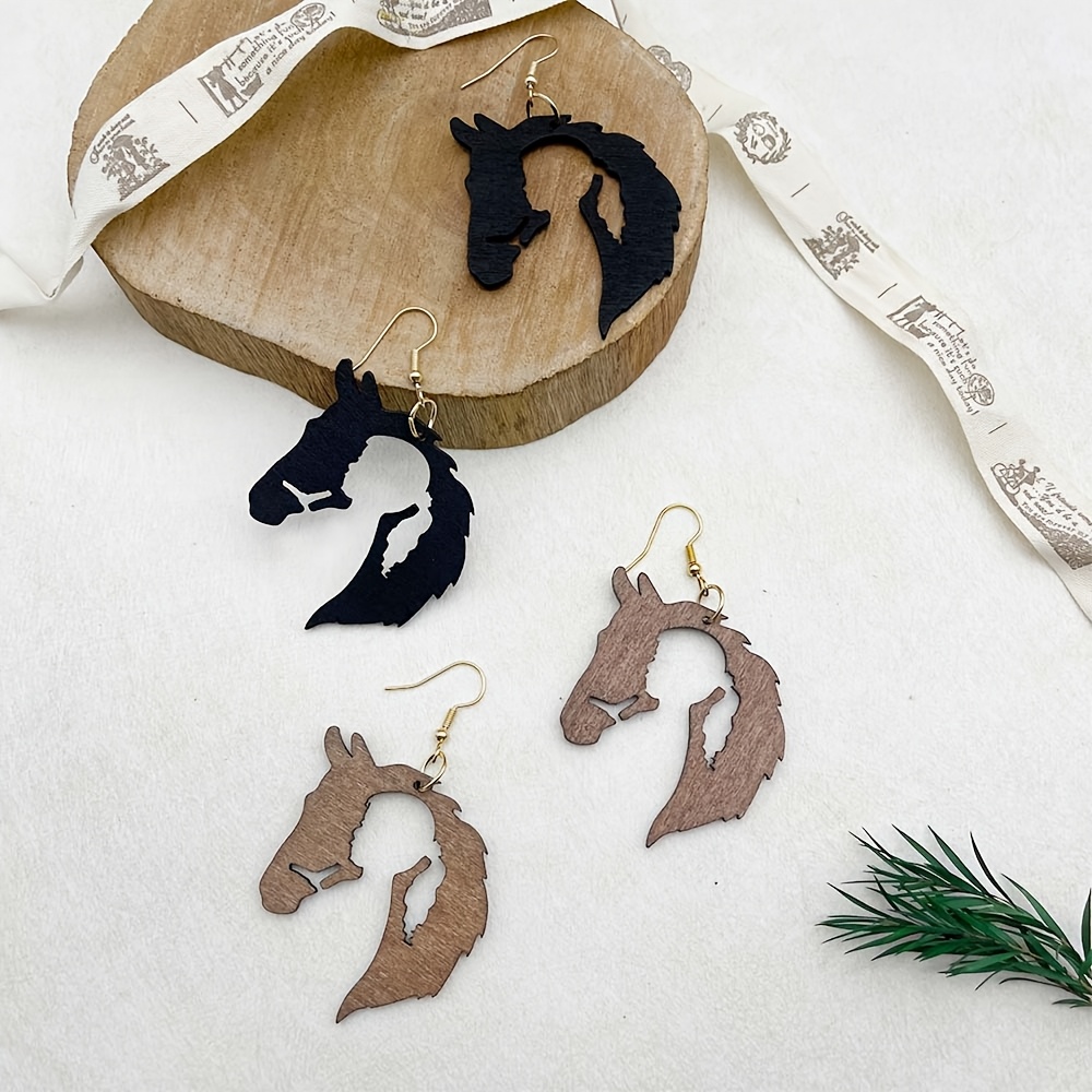 Pendientes Caballo