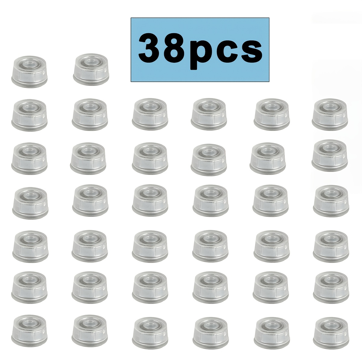 Image of 38pcs Mini Rotator Bearingspinners - 360 Degree Rotating Suitable For Handmade Crafts, Paper Cards, Scrapbooks, Jewelry Making And Nail Art Decoration (3 Colors )