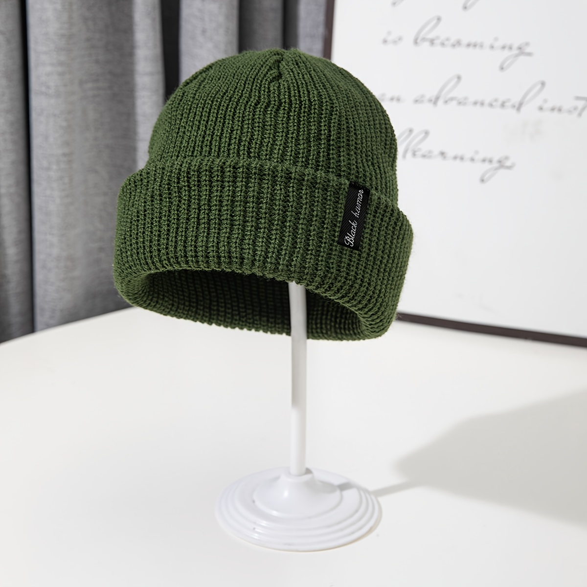 TEMU Makefge Teen & Lightweight Knit Beanie Hat - Stretch Winter With, Machine Washable Warm Hat Suitable For Autumn/winter,, & Casual Attire - Youth