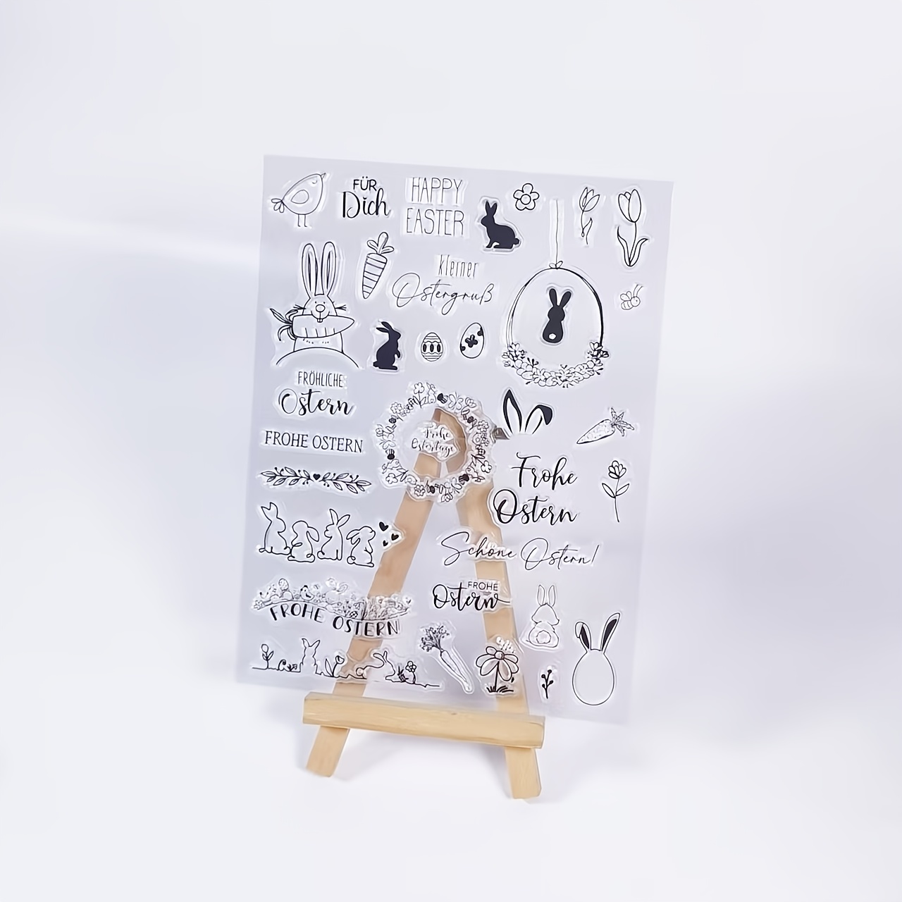 E-shop Themen Klarsichtstempel, geeignet für die Herstellung von Weihnachtskarten, Dekorationen und Scrapbooking-Bastelarbeiten