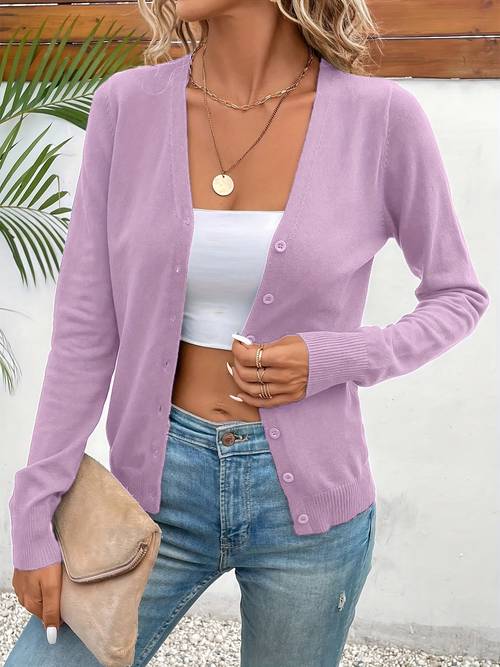 minimalist cardigan