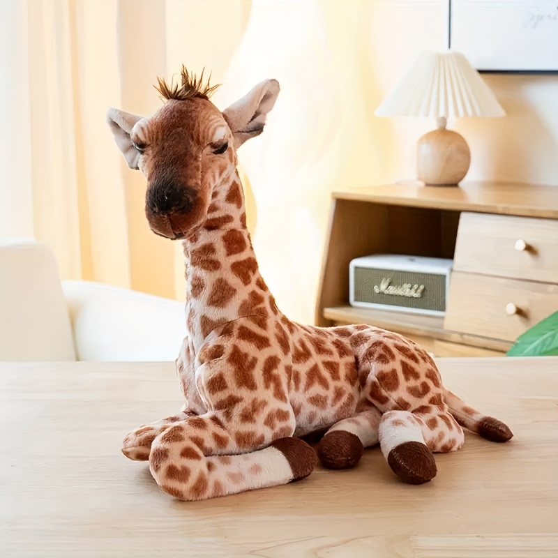23cm 9 05in simulation giraffe plush stuffed animal giraffe - Temu