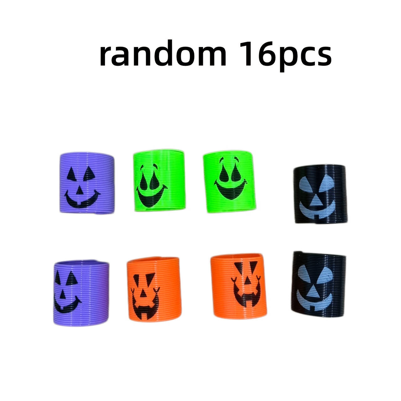 TEMU Gift For Her/him 8/16 Halloween Spring Toys - Party Gifts, Halloween-themed Patterns And , Halloween Toy Party Favor Bag Gifts, Multi-item Party