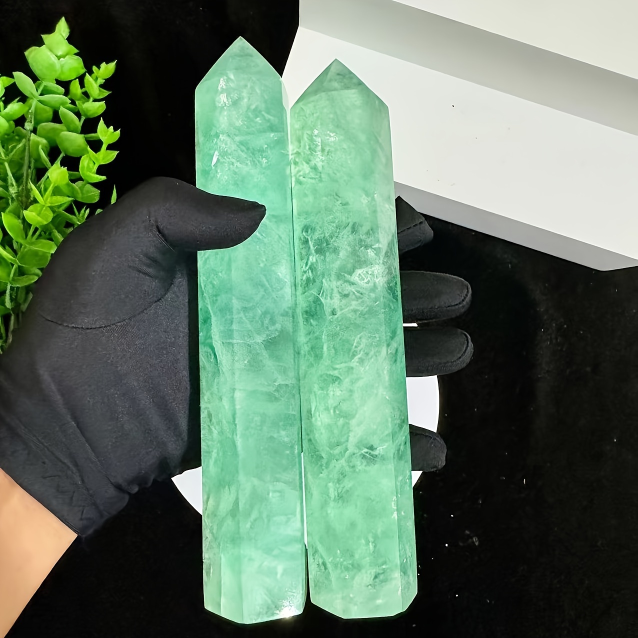 

7-8.6" Fluorite - Stone For Decor, For Desktop Display