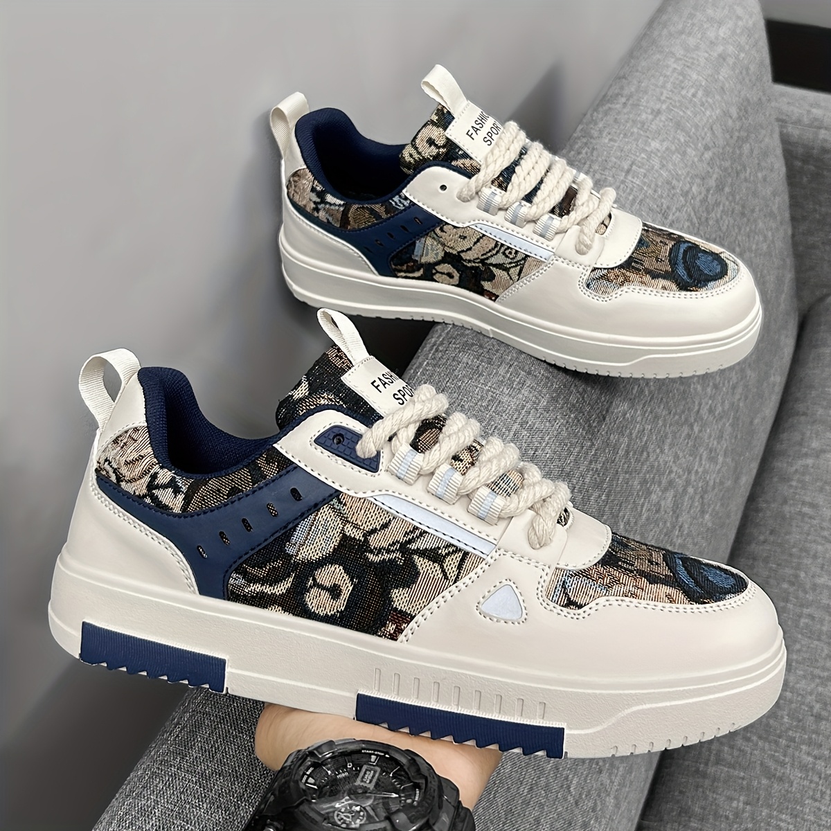men sneakers sold on Temu United States