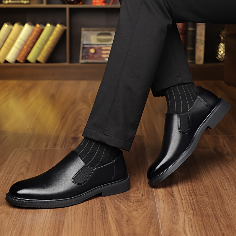 Faux Leather Office Shoes Exchange Bruno Marc Men S Wide Oxford Synthetic  Leather Shoes