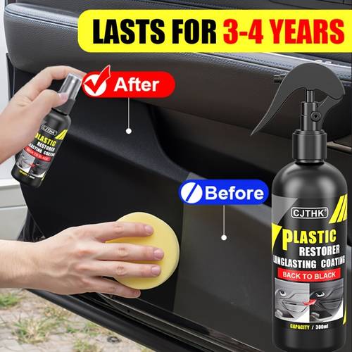 car plastic restorer gloss plastic plastic leather dashboard polish care auto polish cleaning products