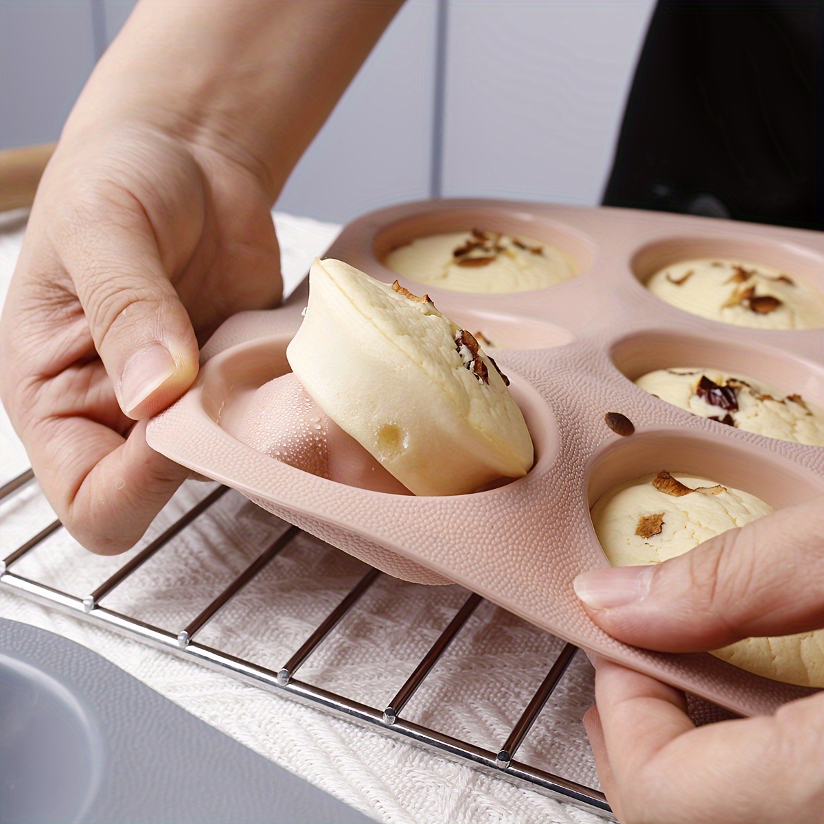 Costco Baking With Silicone Muffin Pan GIOVANNI1 Thickened Baking