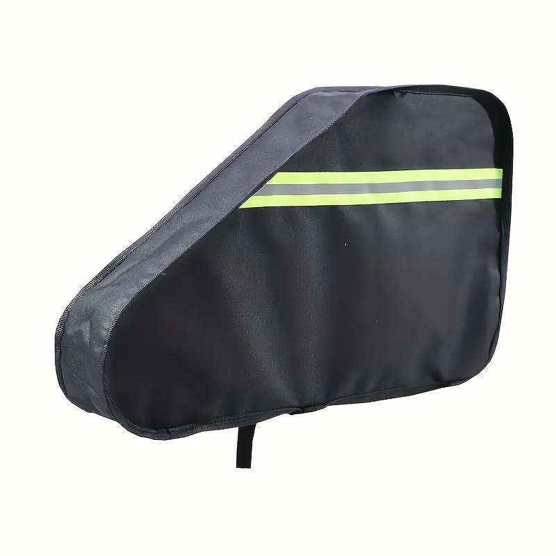 Image of 600d Heavy-duty Oxford Fabric Rv Trailer Hook Cover, With Reflective Stripes, Thickened Fabric, Sun Protection, Suitable For Outdoor Weather, Trailer Hook Protector