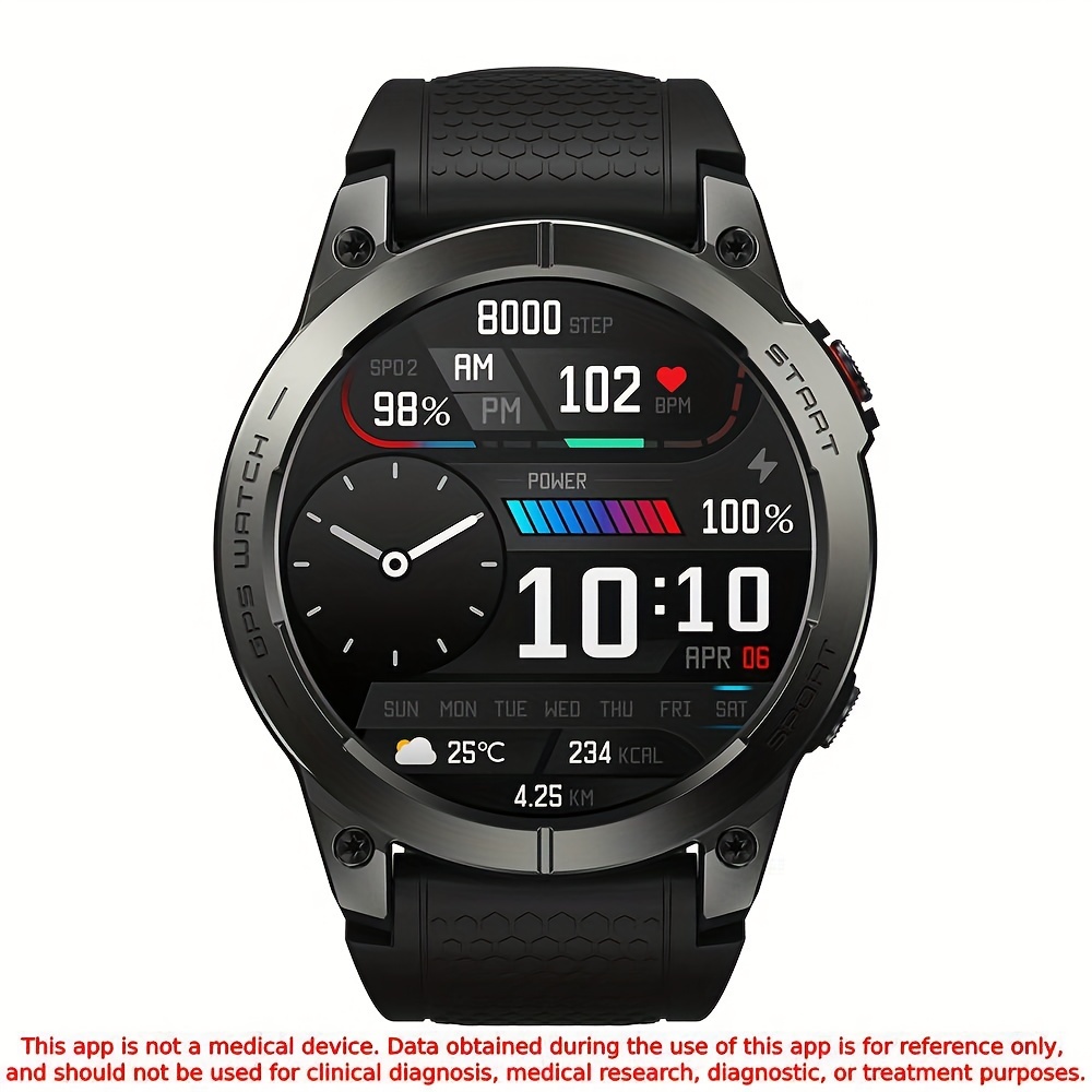 Ammiraglia Zeblaze Stratos 3 del 2023: smartwatch GPS premium con display  AMOLED Ultra HD, GPS integrato e telefonate Hi-Fi - Temu Italy