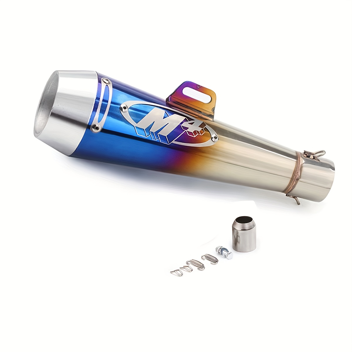 51mm stainless steel exhaust pipe for motorcycles fits most street touring models exhaust pipe motorcycle universal modified details 7