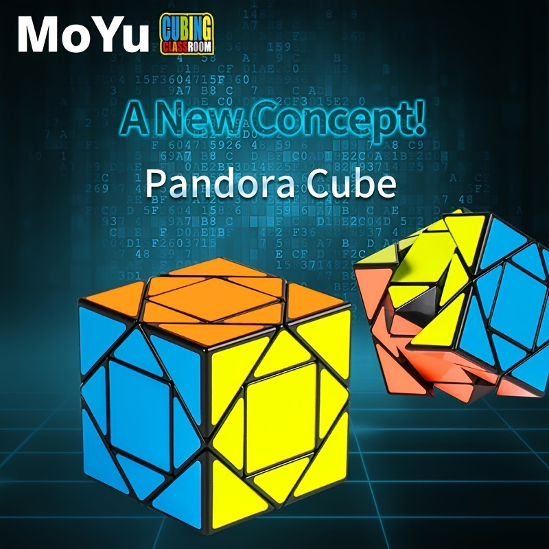 

Moyu Magic Cube 3x3 - Speed & Diagonal Puzzle Toy For Kids Ages 3-8, Lightweight Brain Teaser