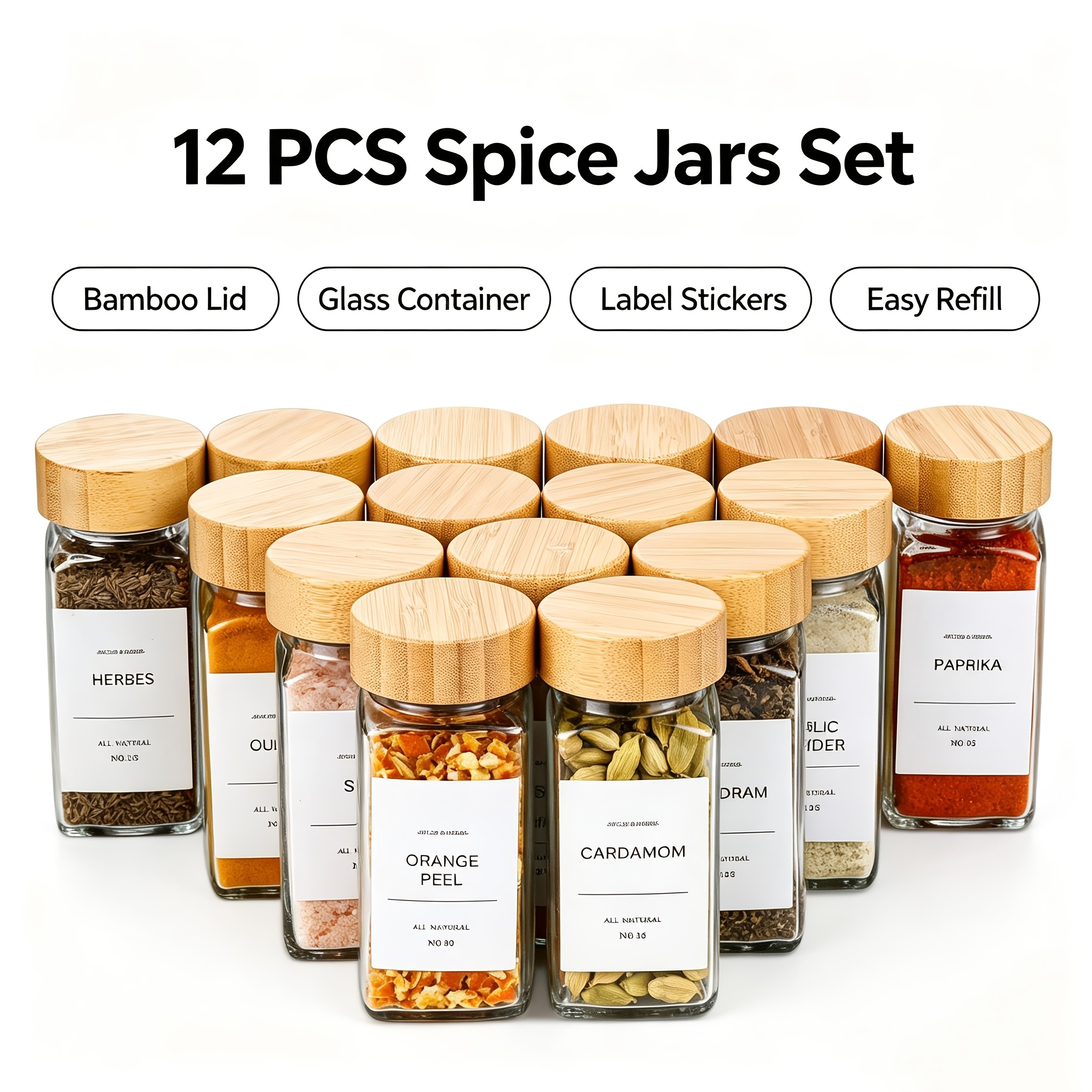 spice jars sold on Temu United States