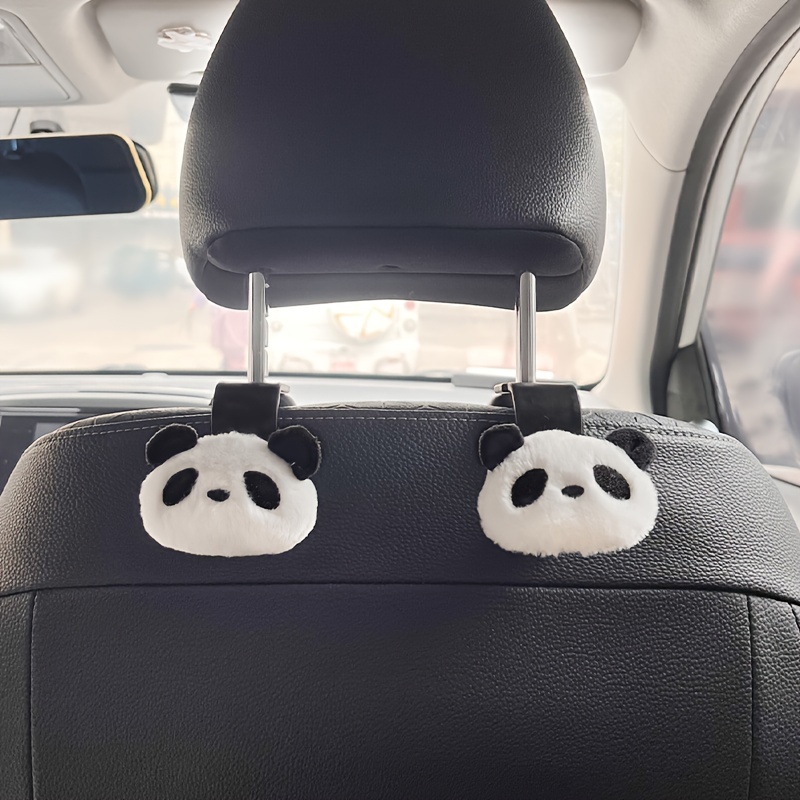 

2pcs Car Interior Seats Rear Rear Multi-functional Cute Cartoon Storage Hooks