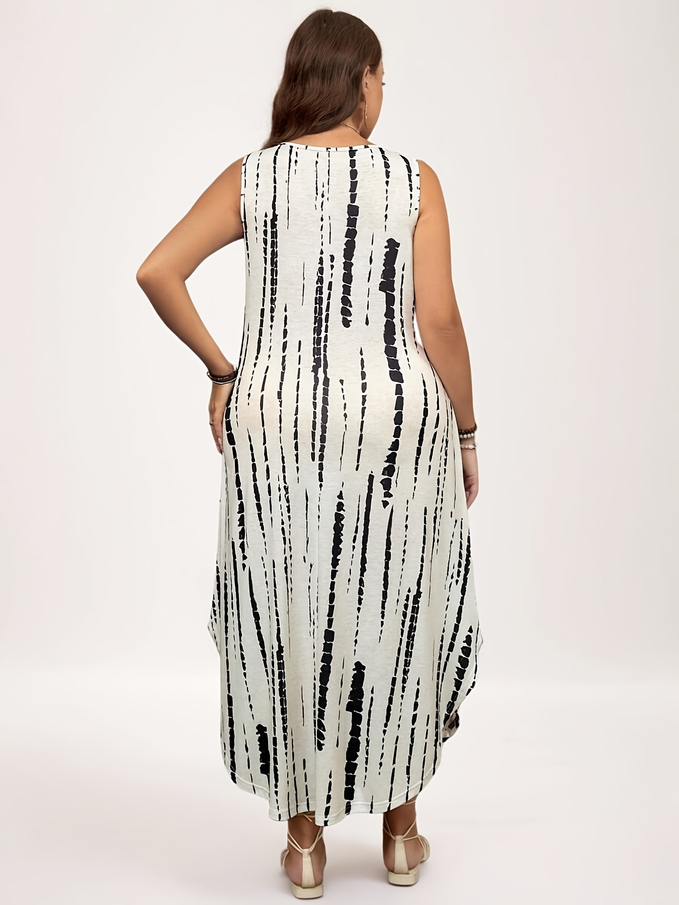 plus size plus size summer european american new dress - Temu