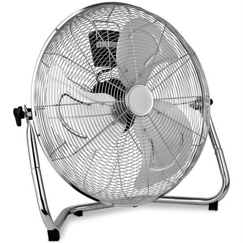 item picture high floor fan heavy duty air circulator with adjustable tilt metal for warehouse workshop commercial use