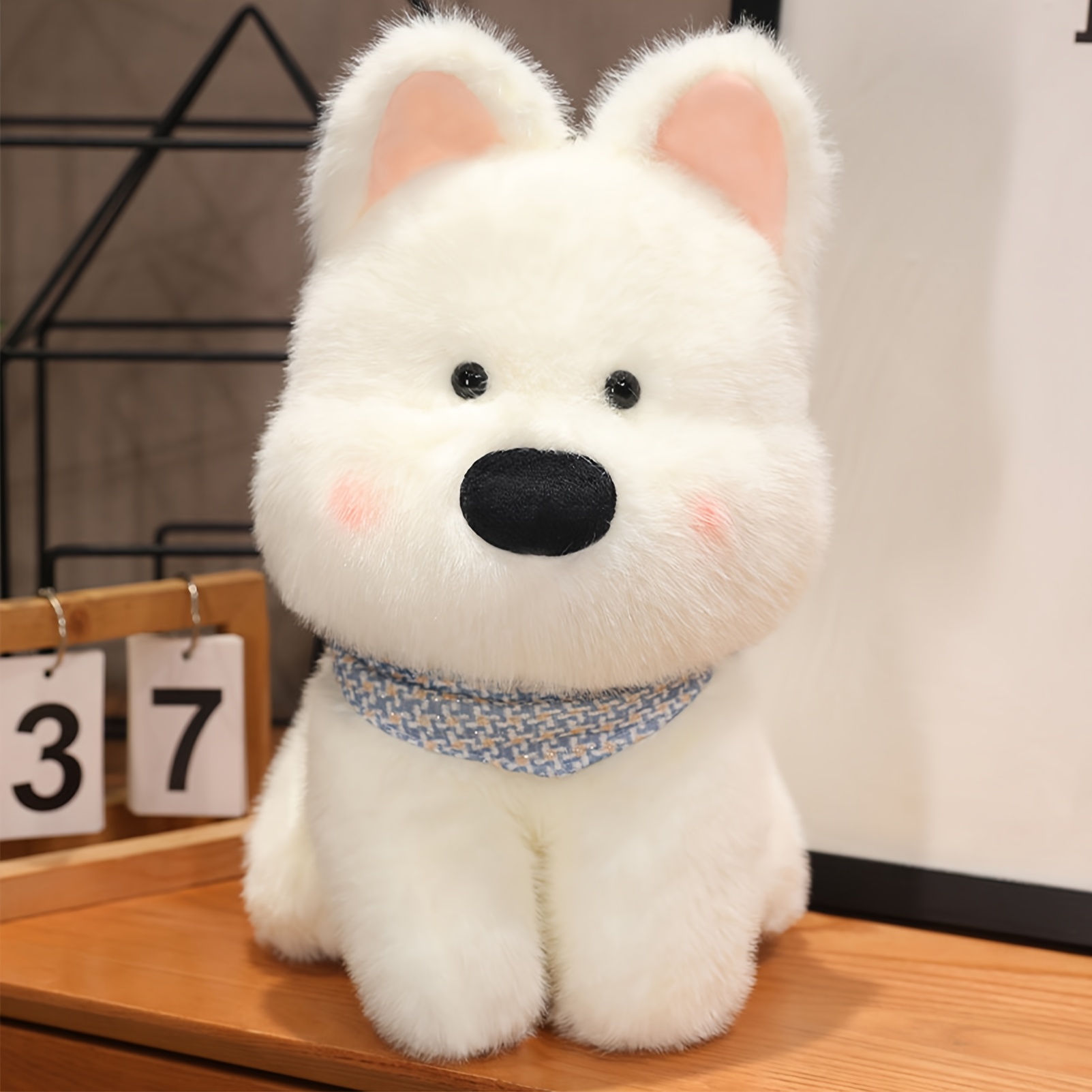 25cm 9 84in cartoon west highland   plush toys kawaii western highland dog stuffed animals plushies cute home decor ideal birthday or holiday gift halloween christmas gift Product details 8