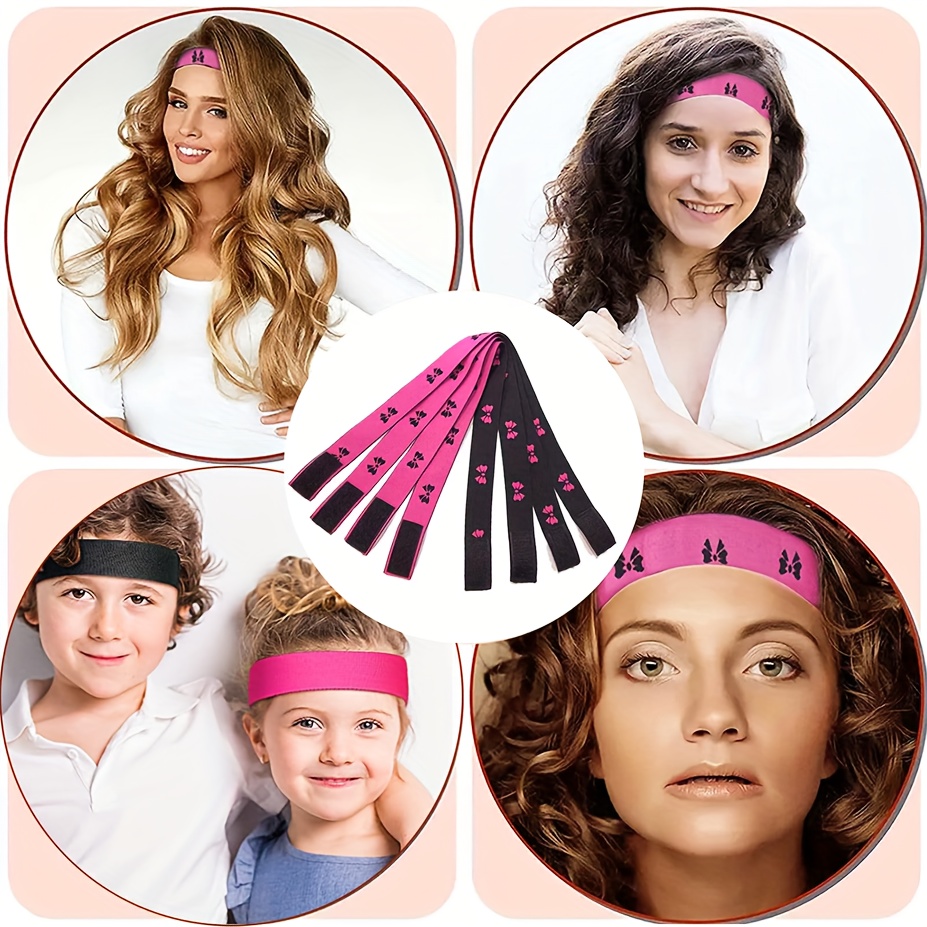 NEW 5PC Afro Puff Ponytail Ties Adjustable Hair Ties For Women Thick Hair  Natural Curly Hair Braided Hair Length Headband Long Hair Rope with No-Slip