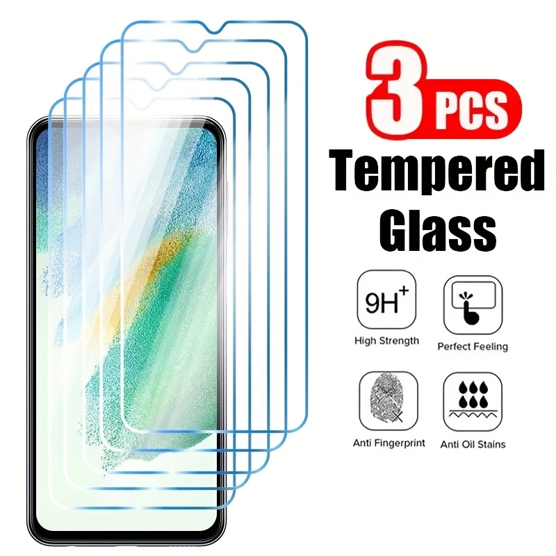 E-shop 3 Stück Panzerglas für Samsung Galaxy A22 A23 A24 A25 A32 A33 A34 A35 5G A31 A36 A41 Displayschutzfolie