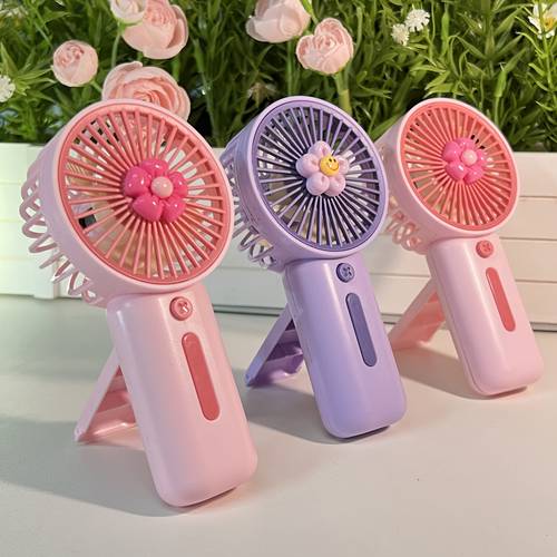 handheld mini cooling fan mint green gift for mom girlfriend parents suitable for outdoor and indoor home use