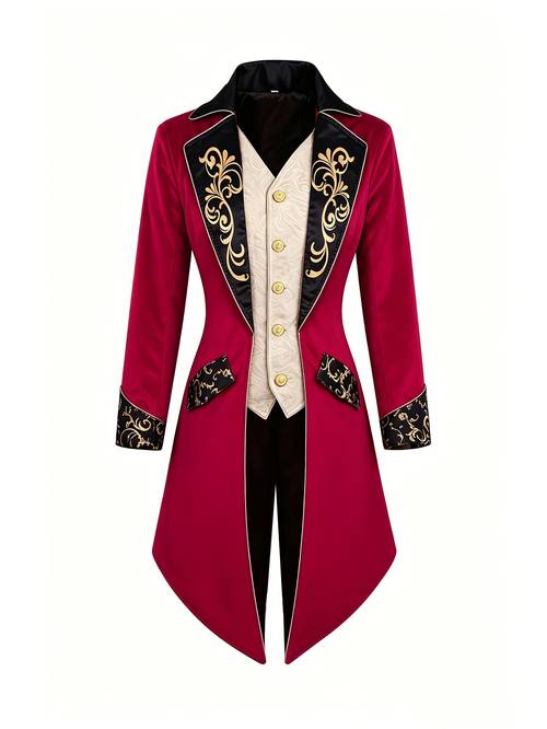 item picture halloween steampunk tailcoat medieval coat victorian era frock coat attire