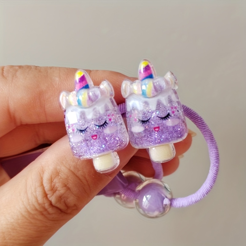 2pcs cute cartoon unicorn hair accessories lovely unicorn - Temu