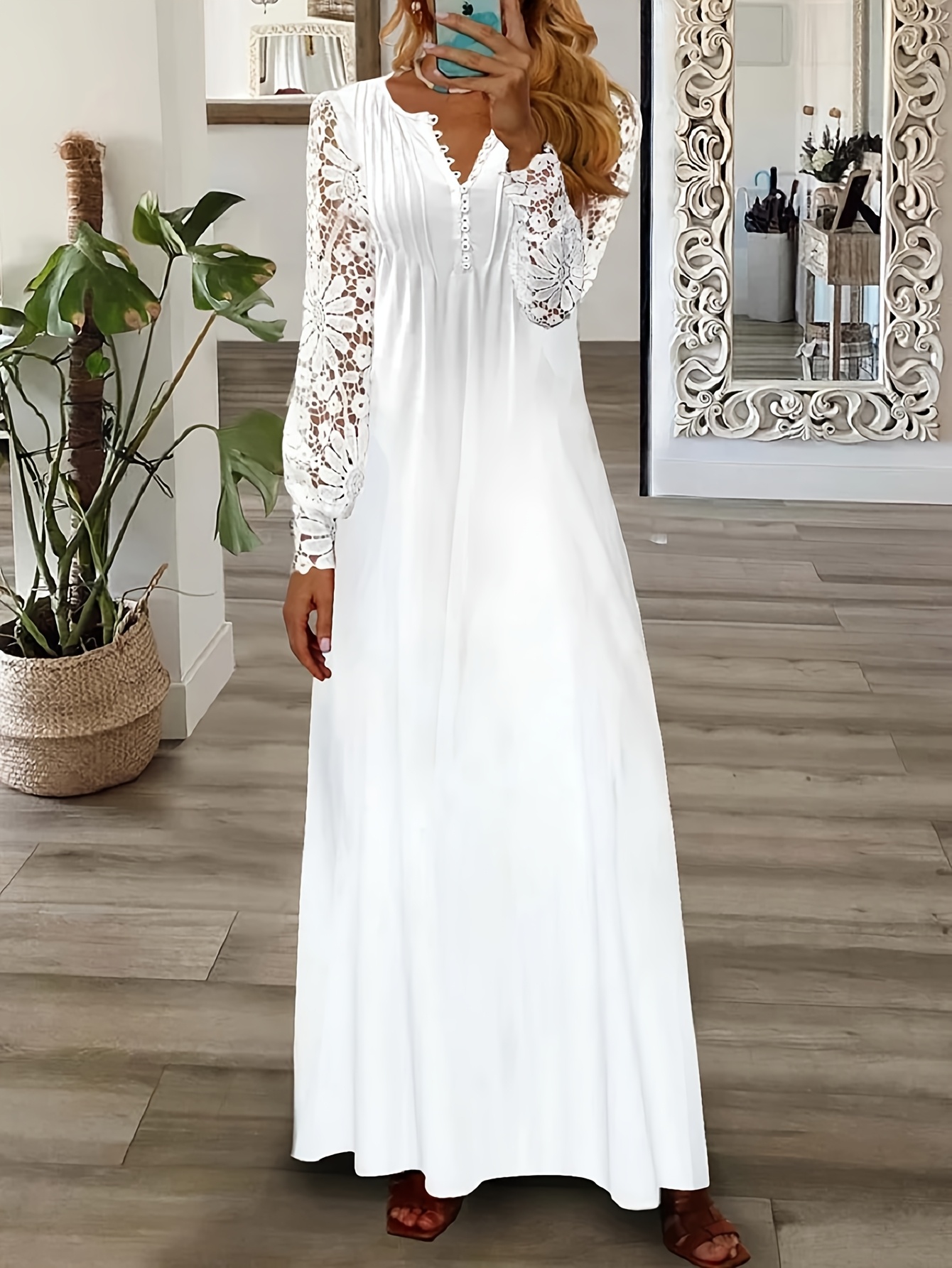 mexican white dress Mexiescarola Dress
