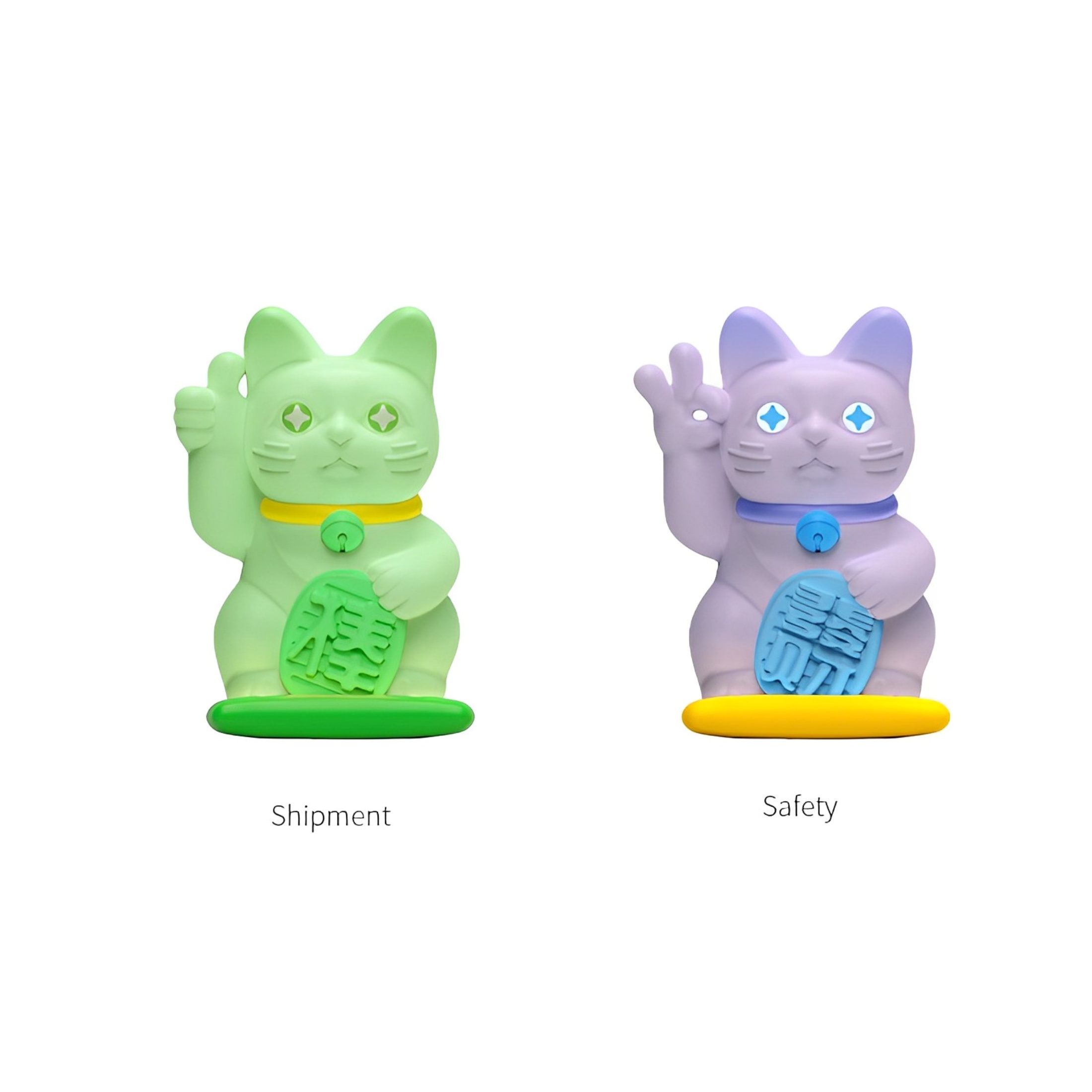 cat maneki neko blind box set fortune shui decor - Temu Canada