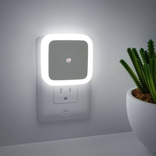 1 led night light night lights plug into wall nightlight auto on off for bedroom bathroom hallway kitchen