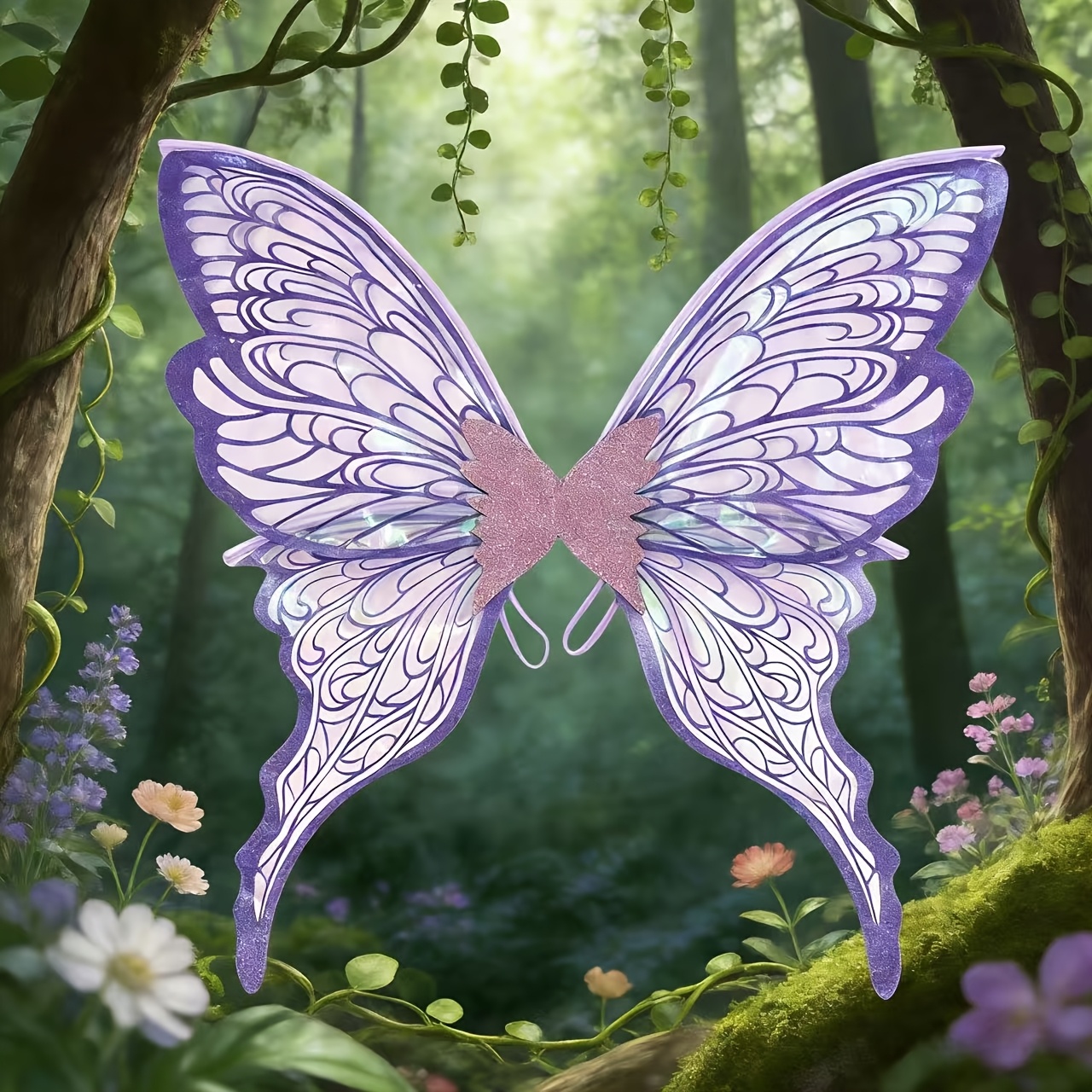 Fairy Costume Role-Play Butterfly Party Wings