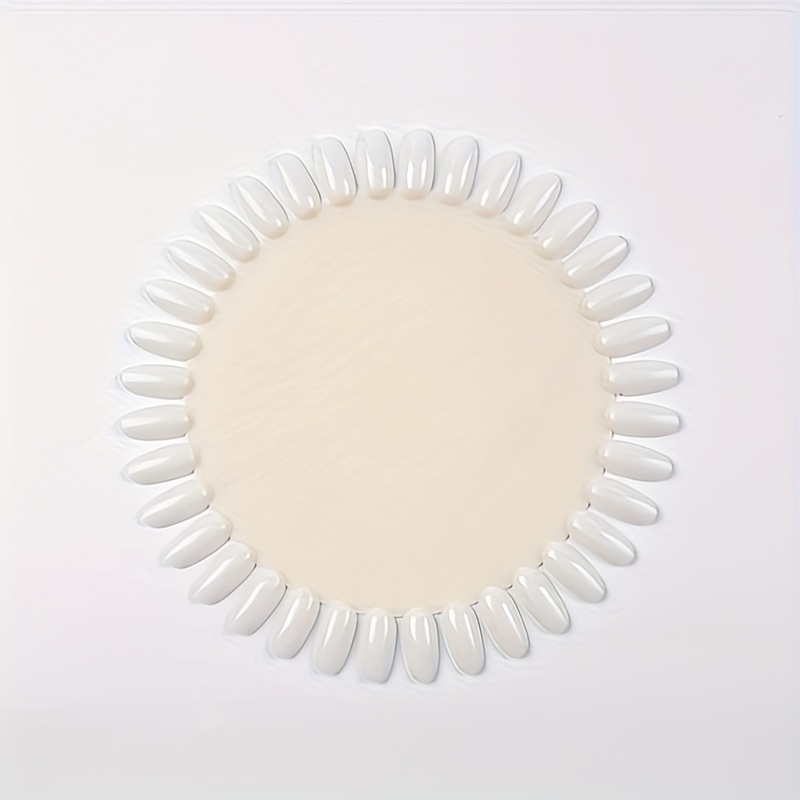 Nail Art Supplies, Round Color Chart, Circular Nail Forms, Practice Color Chart With 36 Colors, For Display And Practice