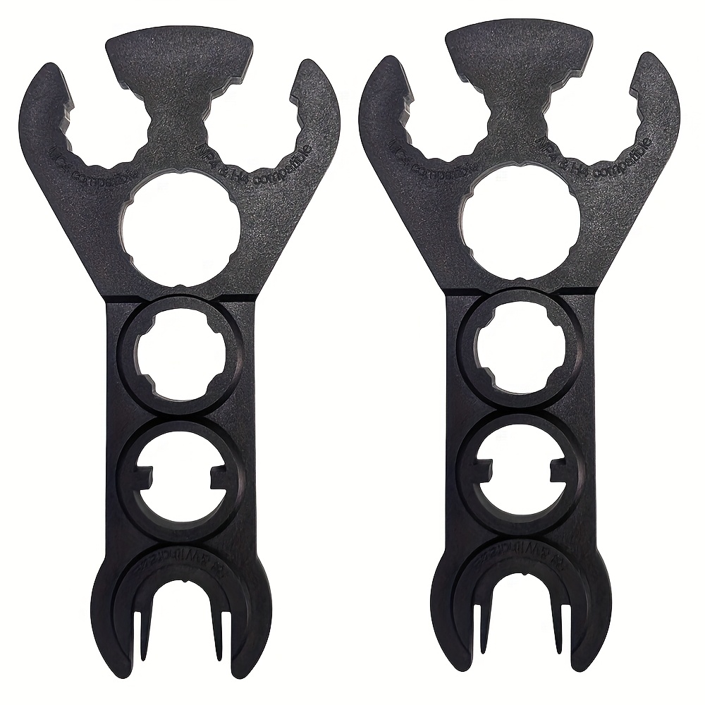 Tool For Disconnecting 2pcs Solar Panel Connectors, Wrench Installation Tool Made Of Abs Plastic, Rated For And 1500v, Compatible With Np4 H4 Solar Connectors