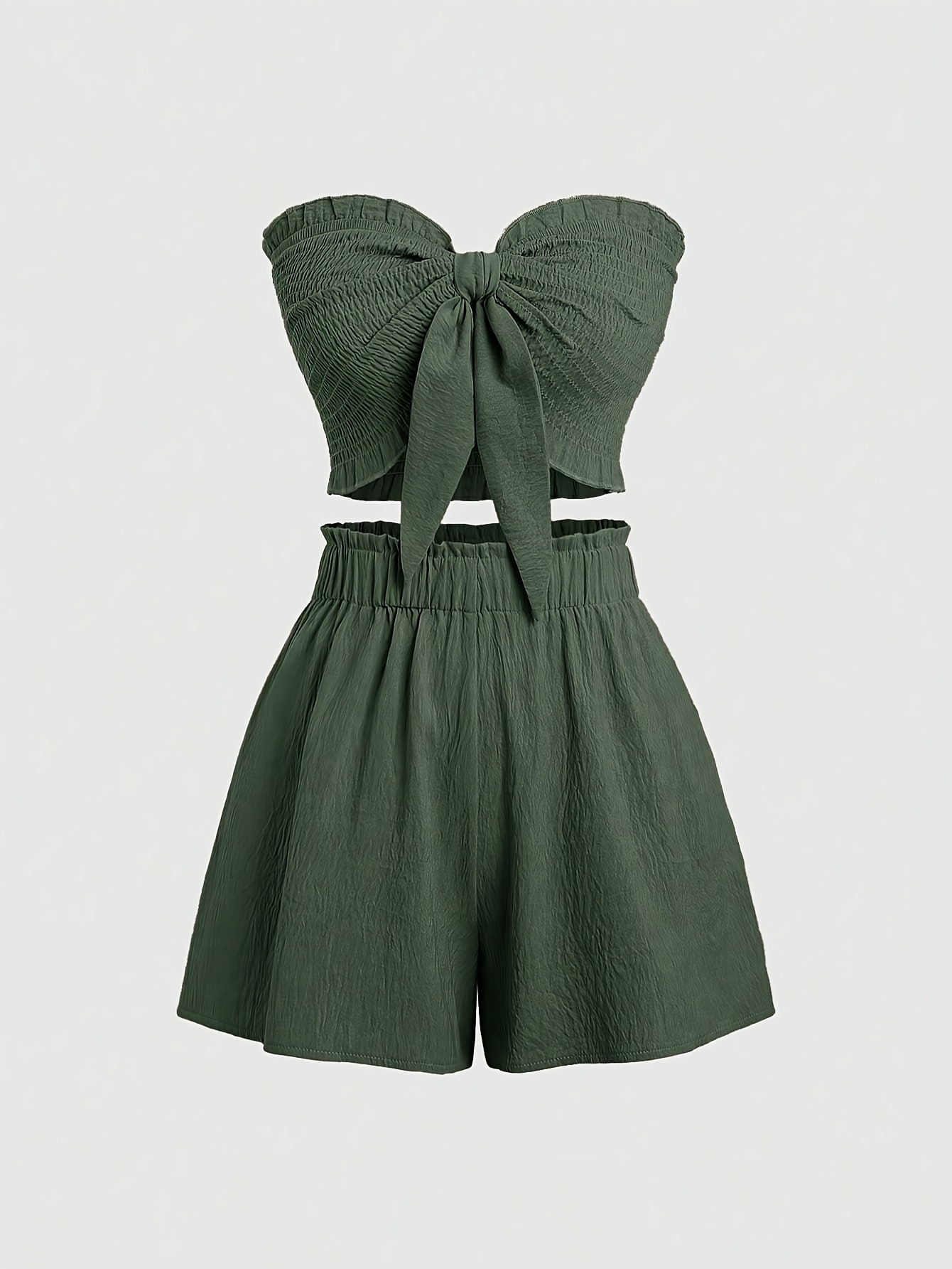 womens fit two piece clothes set wrapping co Temu Australia