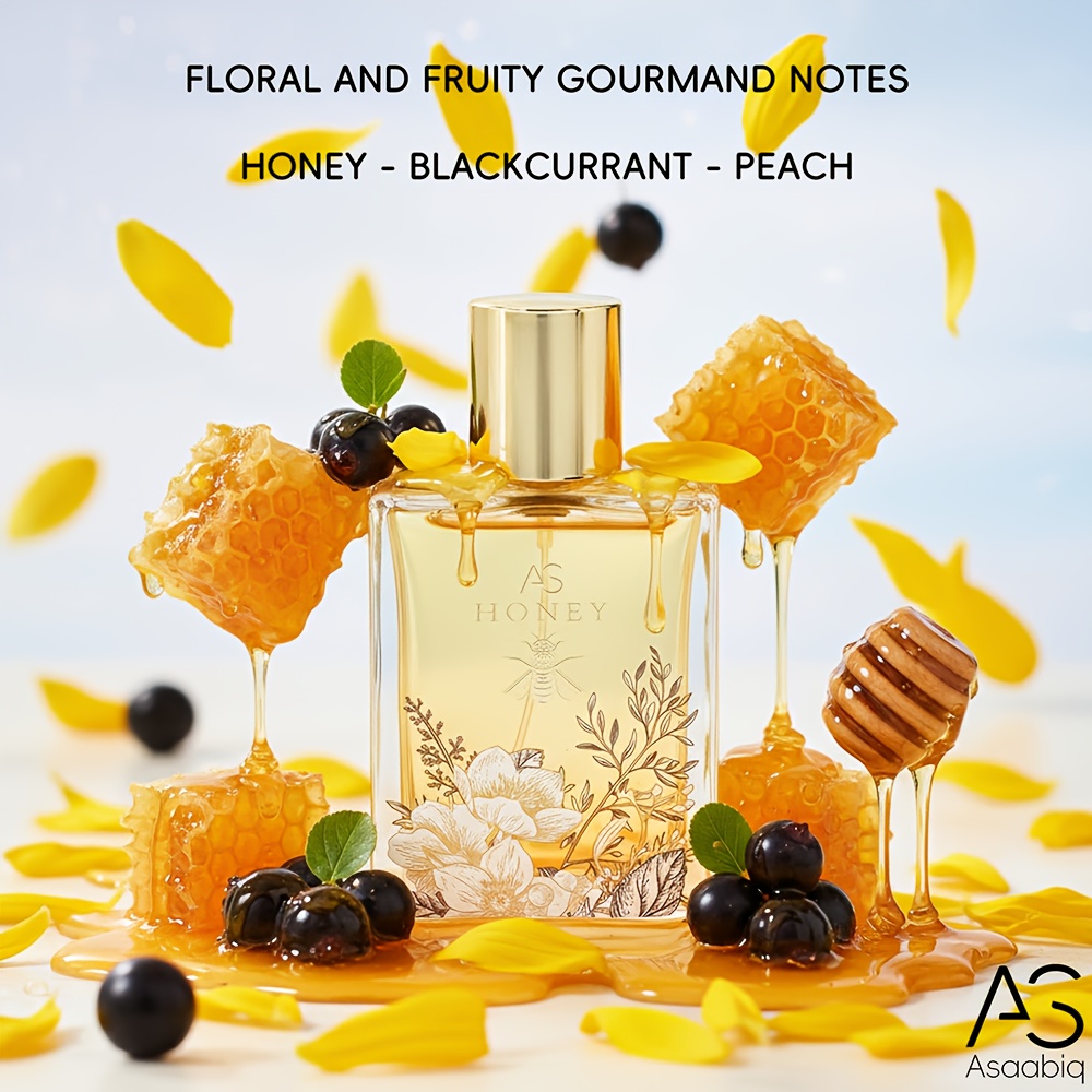As Honey Eau De Parfum - Gourmand Fragrance With Honey, Blackcurrant & Peach