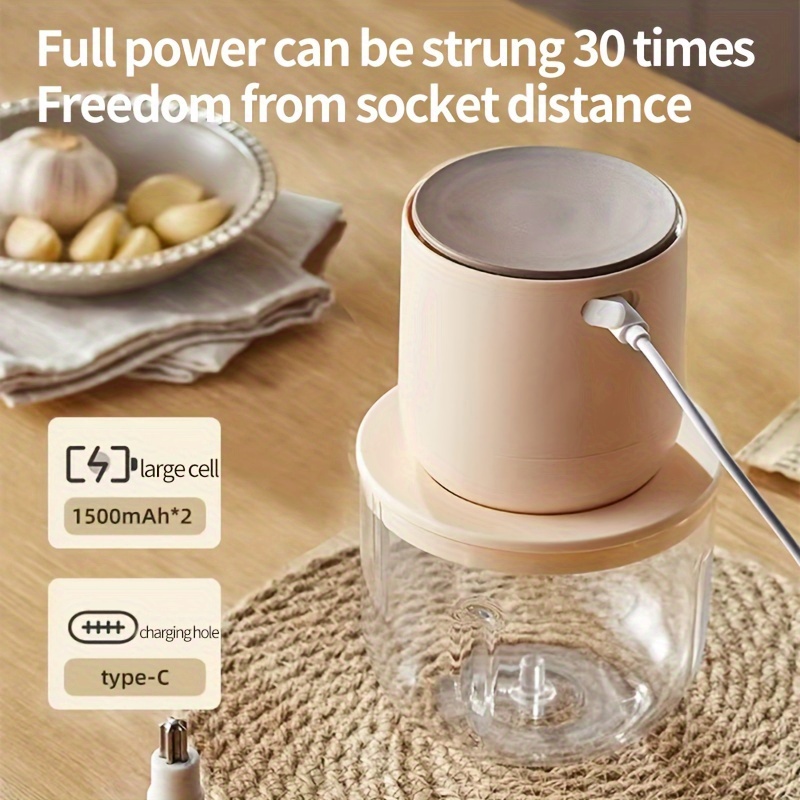 MOCCA HOUSE Wireless Meat Grinder with USB Charging, 20.29oz Large... product image 4