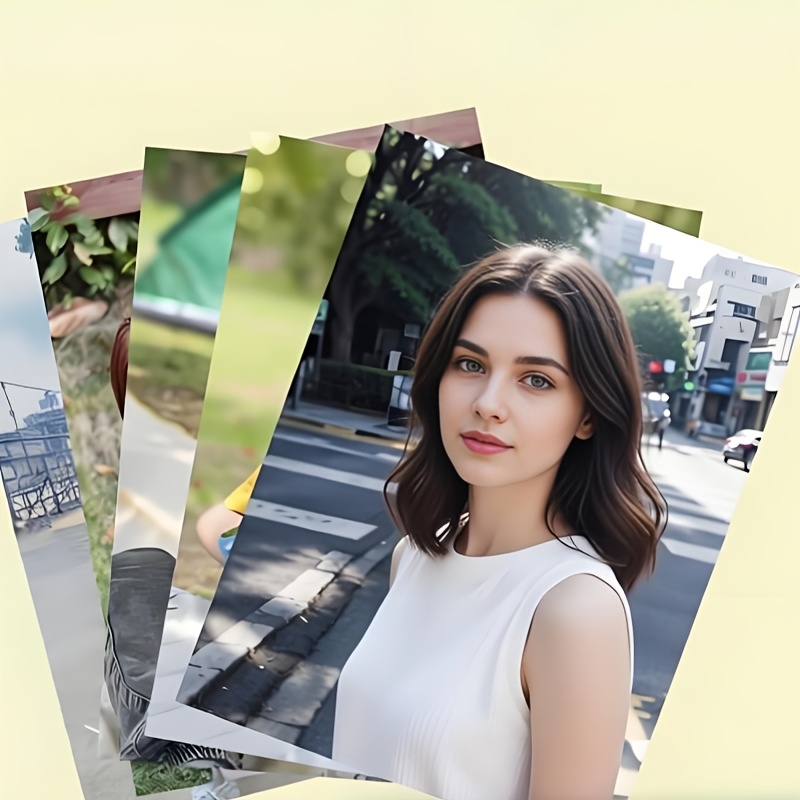 TEMU Stampa fotografica personalizzata da 10 pezzi, Stampa fotografica, Regalo per del pap�, Regalo di anniversario, Parete fotografica fai da te,