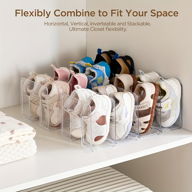 Windyun Pink Hanging Shoe Organizer Baby Shoe Display